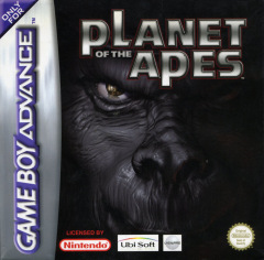 Planet of the Apes for the Nintendo Game Boy Advance Front Cover Box Scan