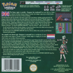 Scan of Pokémon: Emerald Version