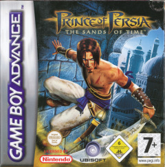 Prince of Persia: The Sands of Time for the Nintendo Game Boy Advance Front Cover Box Scan