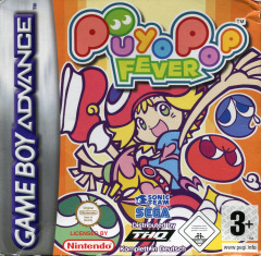 Puyo Pop Fever for the Nintendo Game Boy Advance Front Cover Box Scan