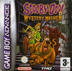 Scooby-Doo! Mystery Mayhem for the Nintendo Game Boy Advance Front Cover Box Scan