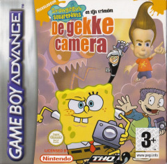SpongeBob Squarepants and Friends: Freeze Frame Frenzy for the Nintendo Game Boy Advance Front Cover Box Scan