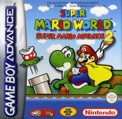Super Mario Advance 2: Super Mario World for the Nintendo Game Boy Advance Front Cover Box Scan