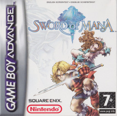 Sword of Mana for the Nintendo Game Boy Advance Front Cover Box Scan