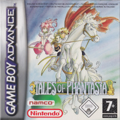 Tales of Phantasia for the Nintendo Game Boy Advance Front Cover Box Scan