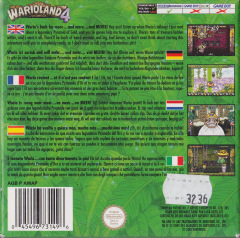 Scan of WarioLand 4