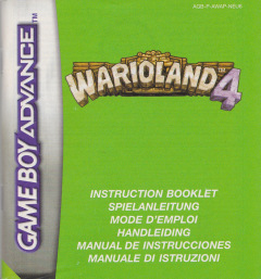 Scan of WarioLand 4
