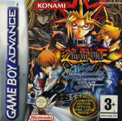 Yu-Gi-Oh! (Shonen Jump's): World Championship Tournament 2004 for the Nintendo Game Boy Advance Front Cover Box Scan