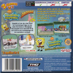 Scan of 2 Games in 1: Spongebob SquarePants: SuperSponge + Spongebob SquarePants: Battle for Bikini Bottom