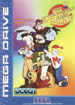 The Adventures of Mighty Max for the Sega Mega Drive Front Cover Box Scan