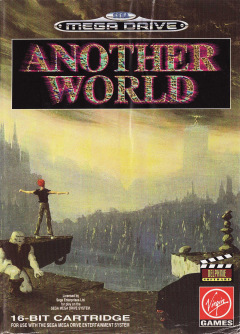 Another World for the Sega Mega Drive Front Cover Box Scan