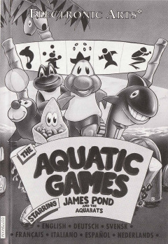 Scan of Aquatic Games starring James Pond and the Aquabats