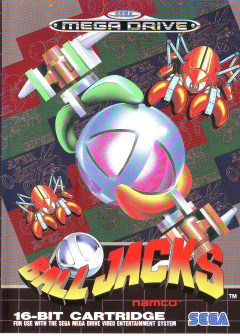 Ball Jacks for the Sega Mega Drive Front Cover Box Scan