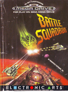 Battle Squadron for the Sega Mega Drive Front Cover Box Scan