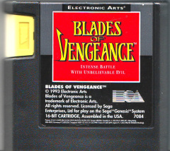 Scan of Blades of Vengeance