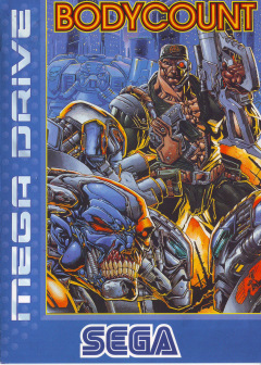 Body Count for the Sega Mega Drive Front Cover Box Scan