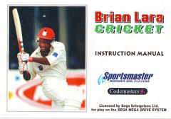 Scan of Brian Lara Cricket