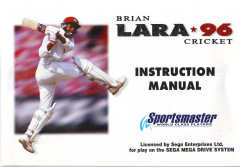 Scan of Brian Lara Cricket 96