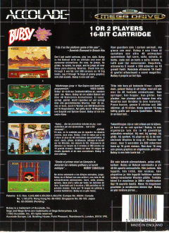 Scan of Bubsy in Claws Encounters of the Furred Kind
