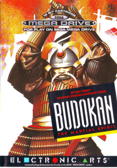 Budokan: The Martial Spirit for the Sega Mega Drive Front Cover Box Scan