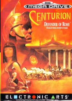 Centurion: Defender of Rome for the Sega Mega Drive Front Cover Box Scan