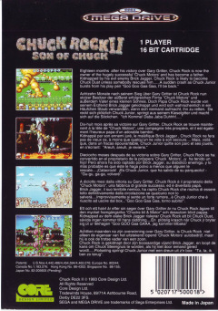 Scan of Chuck Rock II: Son of Chuck