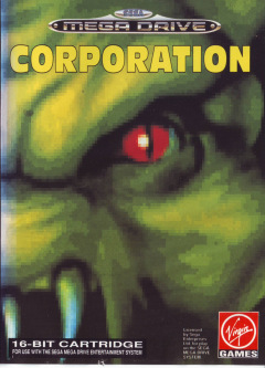 Corporation for the Sega Mega Drive Front Cover Box Scan