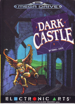 Dark Castle for the Sega Mega Drive Front Cover Box Scan