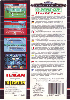 Scan of Davis Cup World Tour