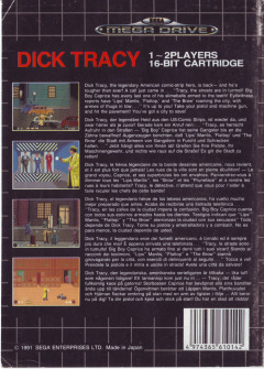 Scan of Dick Tracy