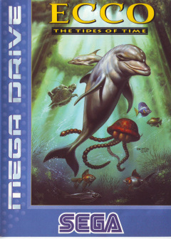Ecco: The Tides of Time for the Sega Mega Drive Front Cover Box Scan
