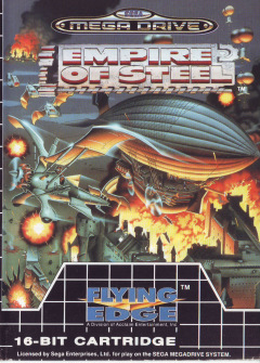 Empire of Steel for the Sega Mega Drive Front Cover Box Scan