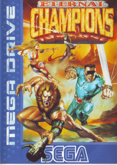 Eternal Champions for the Sega Mega Drive Front Cover Box Scan