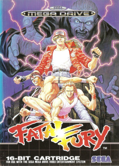 Fatal Fury for the Sega Mega Drive Front Cover Box Scan