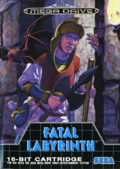 Fatal Labyrinth for the Sega Mega Drive Front Cover Box Scan