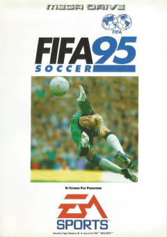 FIFA Soccer 95 for the Sega Mega Drive Front Cover Box Scan