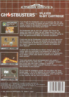 Scan of Ghostbusters