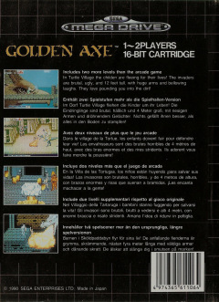 Scan of Golden Axe