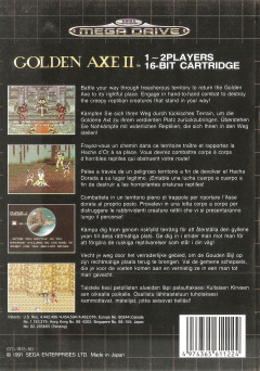 Scan of Golden Axe II