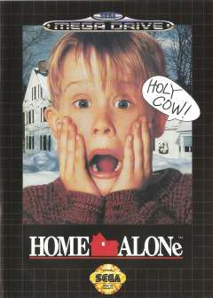 Home Alone for the Sega Mega Drive Front Cover Box Scan