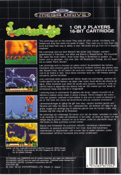 Scan of Lemmings