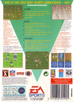 Scan of Madden NFL 95