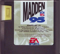 Scan of Madden NFL 95