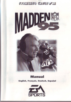 Scan of Madden NFL 95