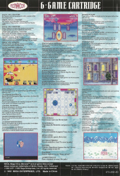 Scan of Menacer 6-Game Cartridge