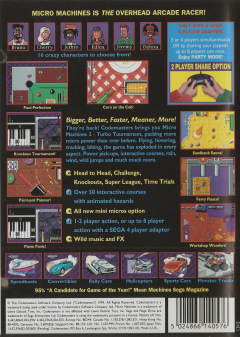 Scan of Micro Machines 2: Turbo Tournament