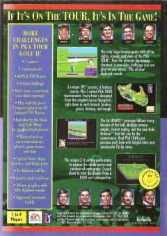 Scan of PGA Tour Golf II