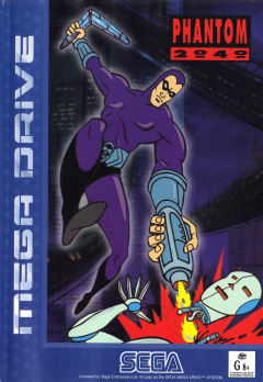 Phantom 2040 for the Sega Mega Drive Front Cover Box Scan