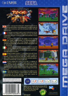 Scan of Primal Rage
