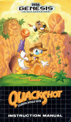 Scan of QuackShot starring Donald Duck